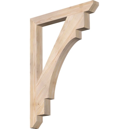 Merced Slat Smooth Bracket, Douglas Fir, 3 1/2W X 32D X 44H